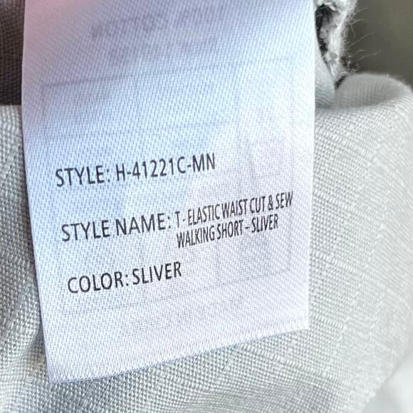 Nomad Men's Walking Shorts - Cotton, Size L, Silver Beige - Picture 9 of 9